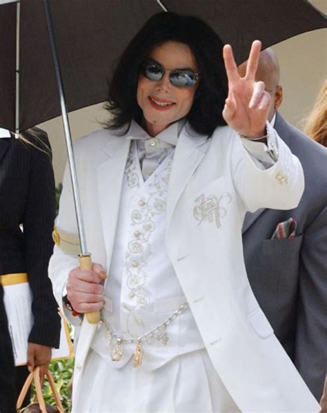 michael jackson white suit